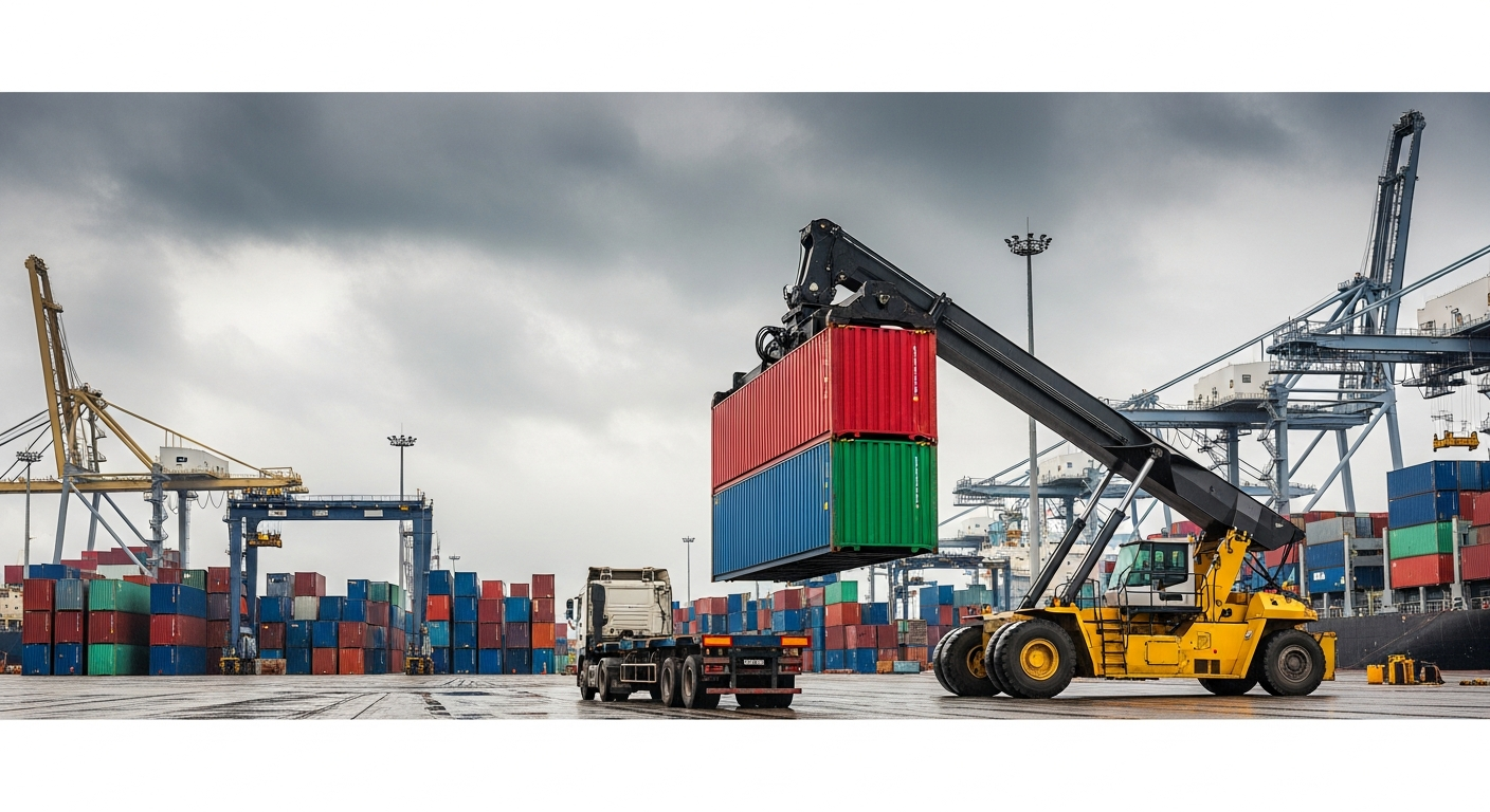 Konecranes RTG Rubber-Tyred Gantry Crane